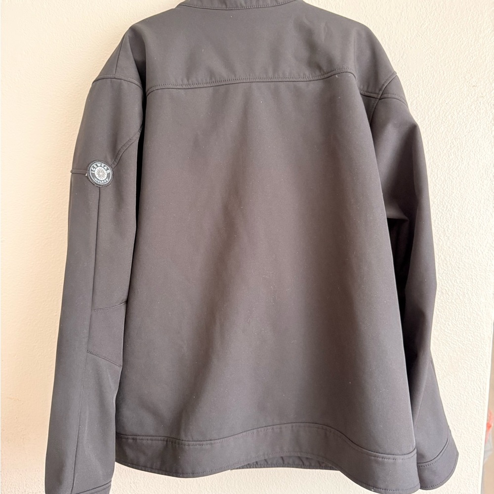 Men's Black Performance Softshell Jacket - image 3